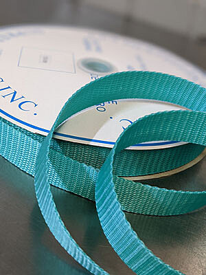 1" -  100% POLYPROPYLENE BELTING - AQUA