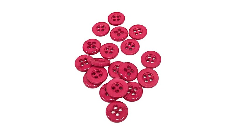 Dark Pink Button - 1/2"